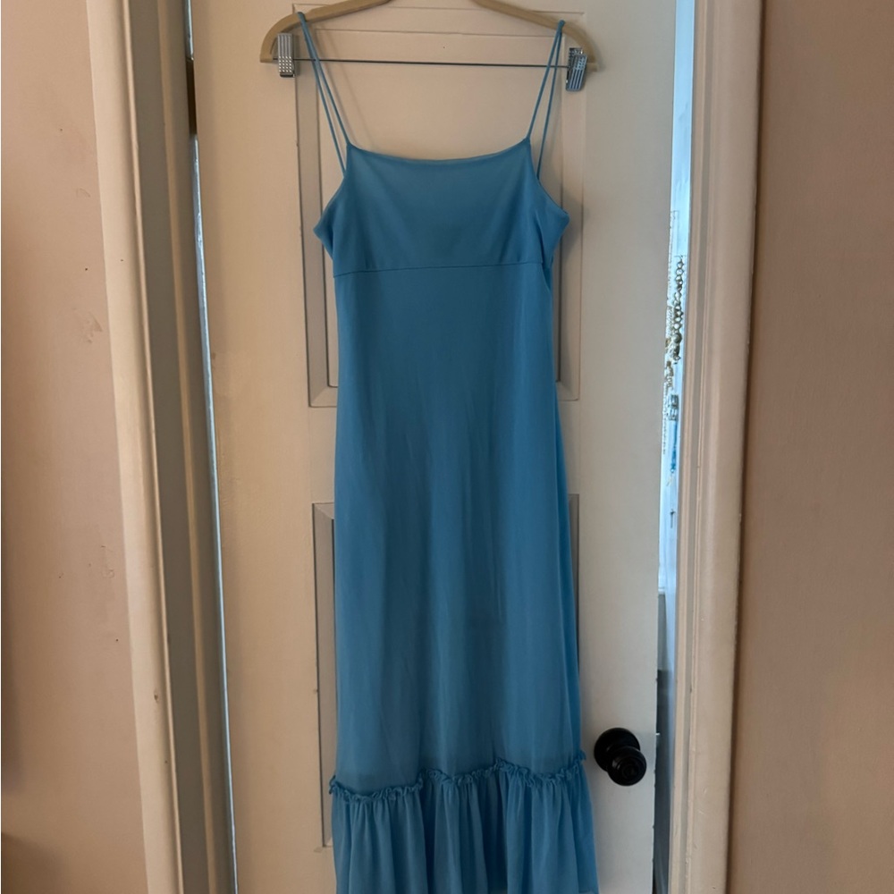 The Limited Light Blue Maxi Dress